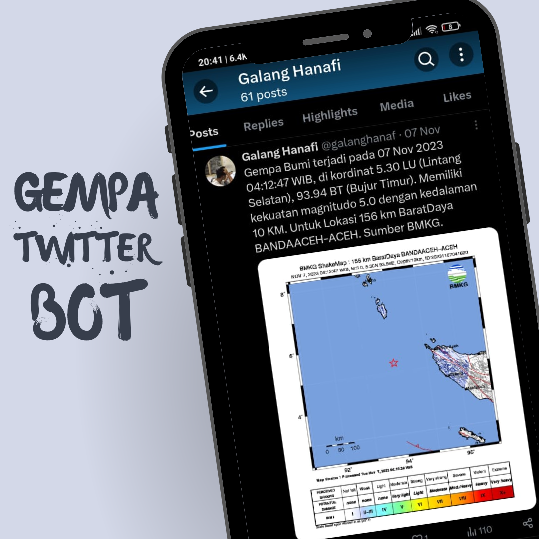 Gempa Twitter Bot